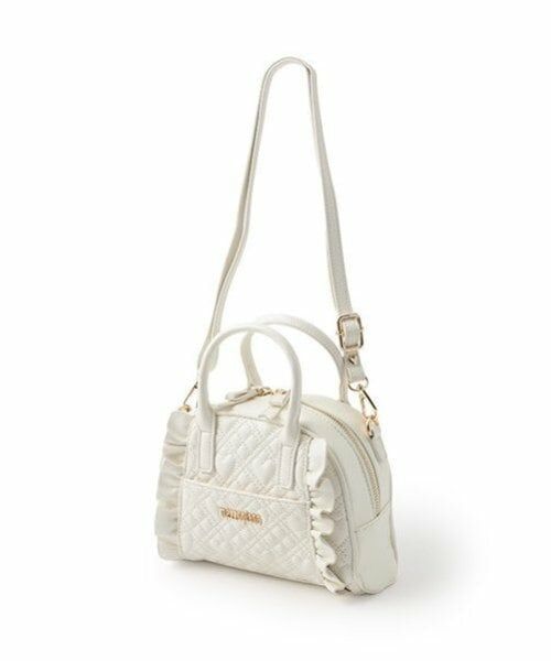 mezzo piano / メゾピアノ ショルダーバッグ | ハートキルトフリル　2wayショルダーバッグ | 詳細1