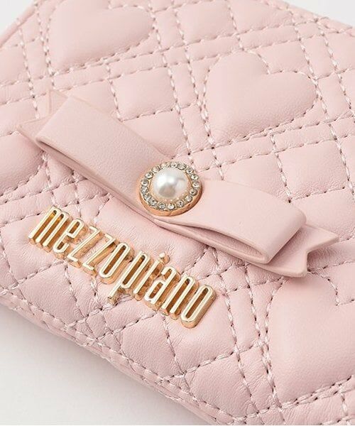 mezzo piano / メゾピアノ 財布・コインケース・マネークリップ | ハートキルトフリル　お財布 | 詳細3