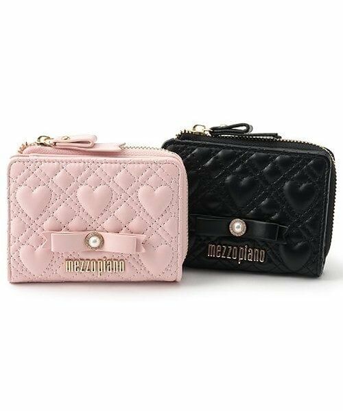 mezzo piano / メゾピアノ 財布・コインケース・マネークリップ | ハートキルトフリル　お財布 | 詳細8