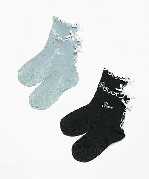 mezzo piano / メゾピアノ ソックス | メローリボン　リブソックス | 詳細5