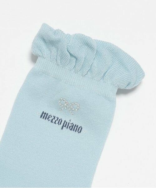 mezzo piano / メゾピアノ ソックス | ラインストーンつき　ソックス | 詳細1