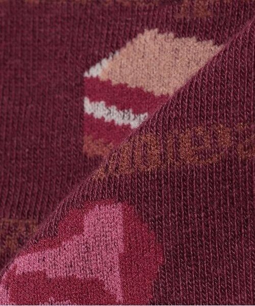 mezzo piano / メゾピアノ ソックス | チョコ柄　クルーソックス | 詳細3