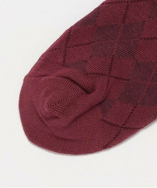 mezzo piano / メゾピアノ ソックス | リボンつき　アーガイル柄ソックス | 詳細2