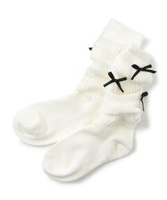 mezzo piano / メゾピアノ ソックス | リボンつき　ルーズソックス