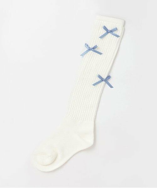 mezzo piano / メゾピアノ ソックス | リボンつき　ルーズソックス | 詳細1