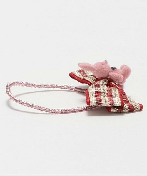 mezzo piano / メゾピアノ ヘアゴム・シュシュ | くま・うさぎリボン　ヘアポニー | 詳細5