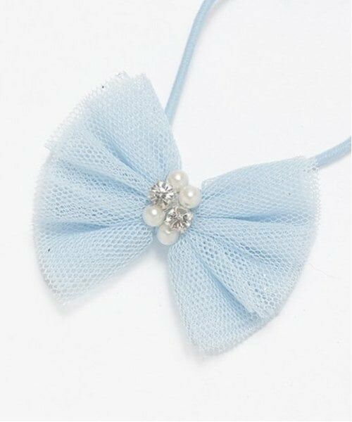 mezzo piano / メゾピアノ ヘアゴム・シュシュ | キラキラリボン　ヘアポニー2個セット | 詳細2