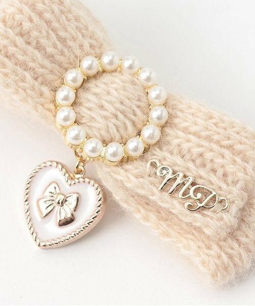 mezzo piano / メゾピアノ ヘアピン | リボンハート　ヘアクリップ | 詳細3