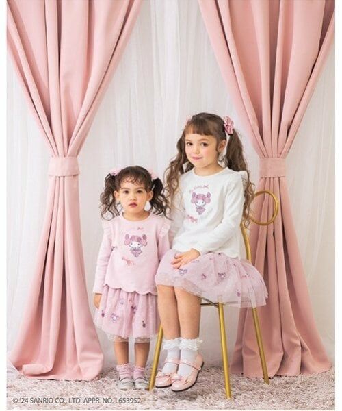 mezzo piano / メゾピアノ ヘアゴム・シュシュ | 【おめかしマイメロディ】リボン　ヘアポニー2個セット | 詳細10