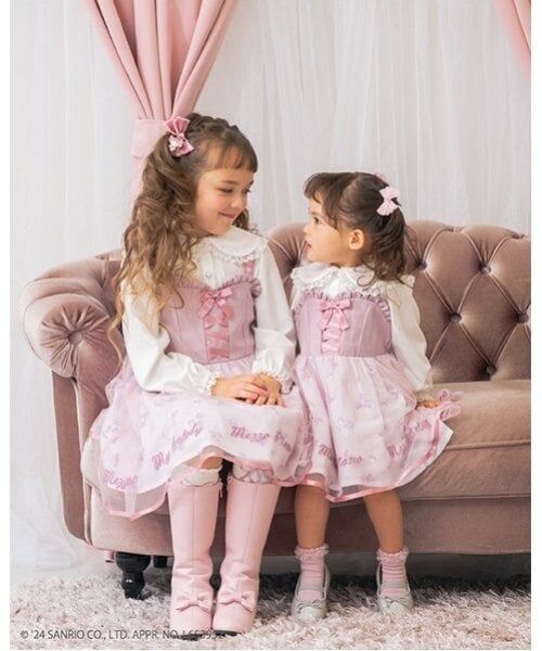 mezzo piano / メゾピアノ ヘアゴム・シュシュ | 【おめかしマイメロディ】リボン　ヘアポニー2個セット | 詳細12