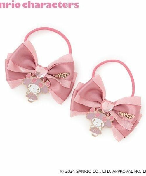 mezzo piano / メゾピアノ ヘアゴム・シュシュ | 【おめかしマイメロディ】リボン　ヘアポニー2個セット | 詳細5