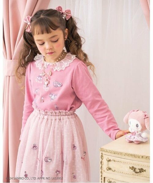 mezzo piano / メゾピアノ ネックレス・ペンダント・チョーカー | 【おめかしマイメロディ】リボンパール　ネックレス | 詳細6