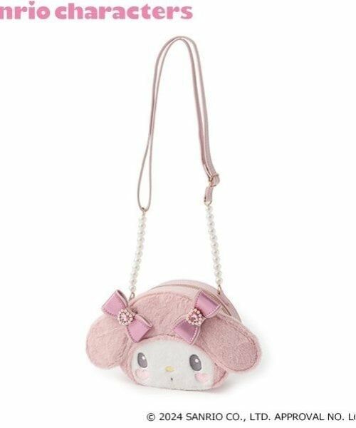 mezzo piano / メゾピアノ ショルダーバッグ | 【おめかしマイメロディ】フェイス　ショルダーバッグ | 詳細1