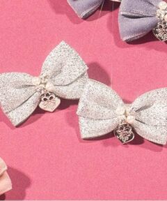 mezzo piano / メゾピアノ ヘアピン | ミニリボン　ヘアクリップ2個セット