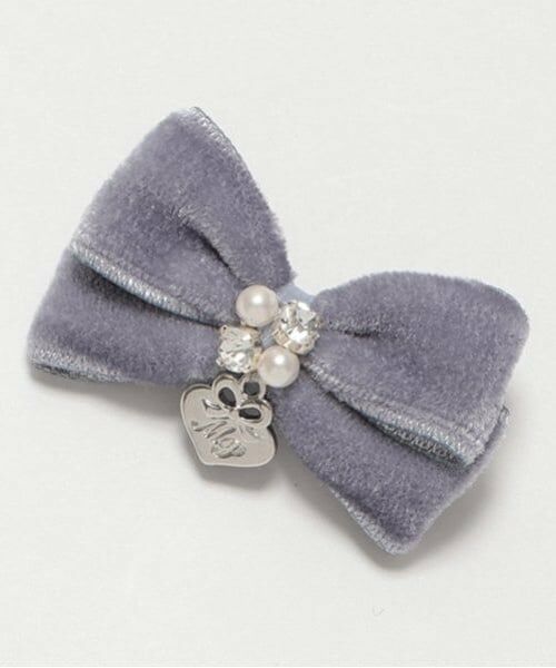 mezzo piano / メゾピアノ ヘアピン | ミニリボン　ヘアクリップ2個セット | 詳細3