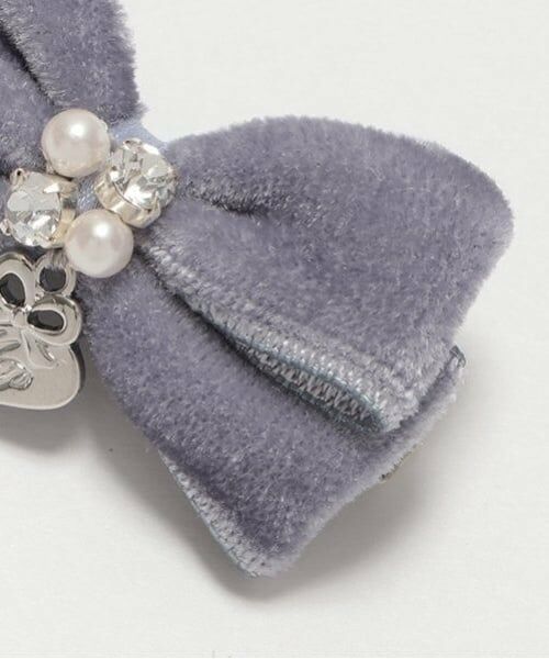 mezzo piano / メゾピアノ ヘアピン | ミニリボン　ヘアクリップ2個セット | 詳細5