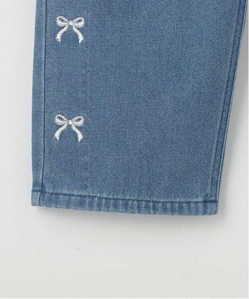 mezzo piano / メゾピアノ その他パンツ | あったか裏起毛デニム　ワイドパンツ | 詳細16