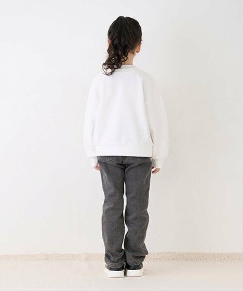 mezzo piano / メゾピアノ その他パンツ | あったかパウダーデニム　ロングパンツ | 詳細2