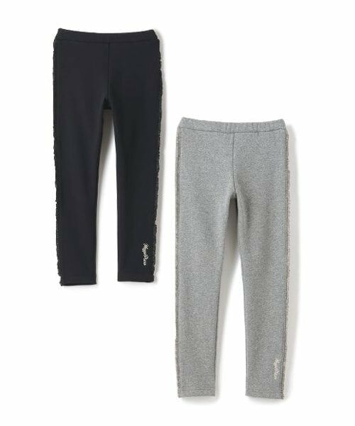 mezzo piano / メゾピアノ レギンス・スパッツ | サイドフリルあったかレギパン | 詳細8