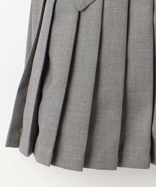 mezzo piano / メゾピアノ ショート・ハーフ・半端丈パンツ | 細プリーツ　スカパン | 詳細6