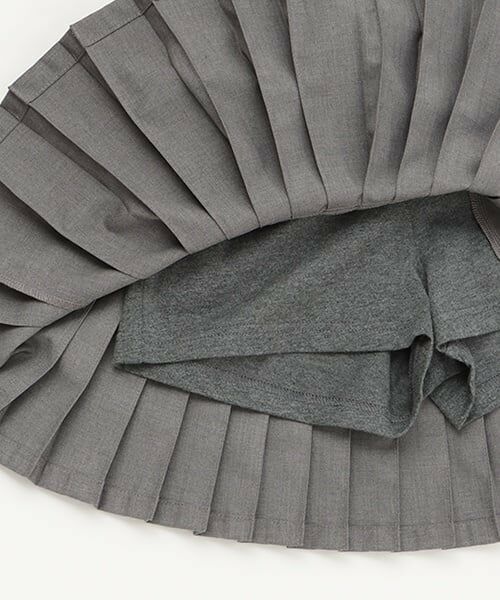 mezzo piano / メゾピアノ ショート・ハーフ・半端丈パンツ | 細プリーツ　スカパン | 詳細7