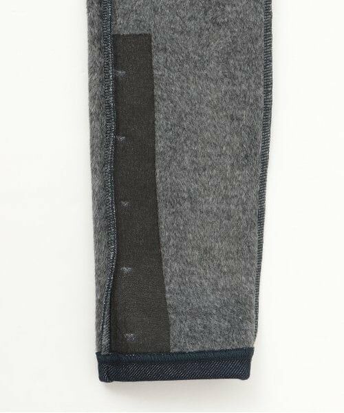 mezzo piano / メゾピアノ その他パンツ | あったか裏シャギーデニム　ロングパンツ | 詳細7