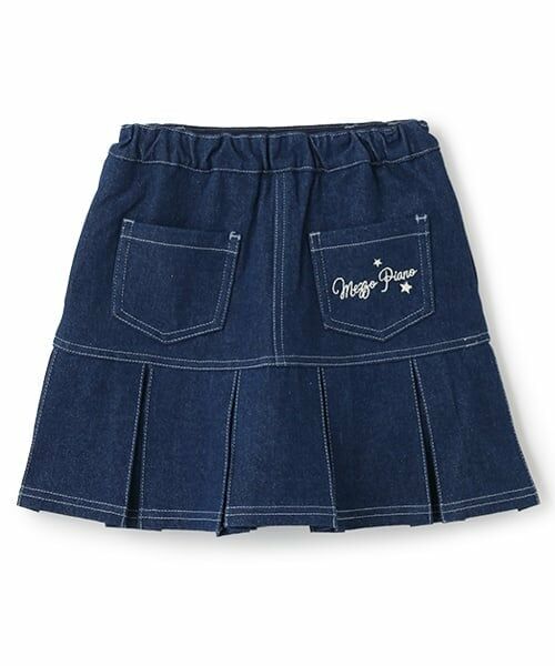 mezzo piano / メゾピアノ ショート・ハーフ・半端丈パンツ | 裏起毛　キラキラパーツ　スカパン | 詳細1