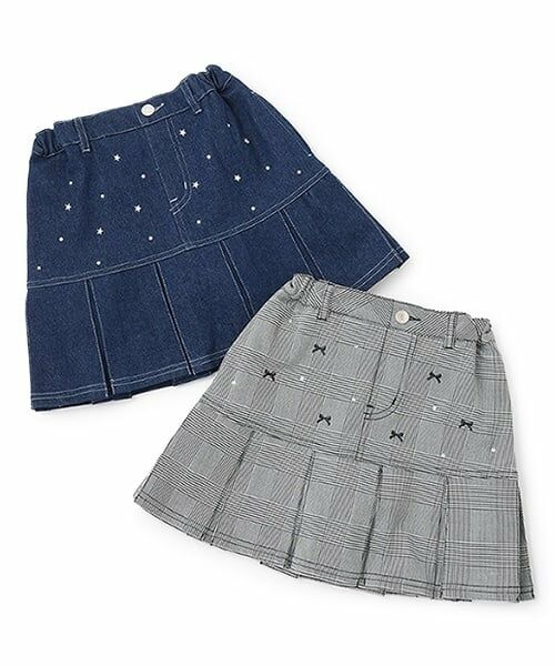 mezzo piano / メゾピアノ ショート・ハーフ・半端丈パンツ | 裏起毛　キラキラパーツ　スカパン | 詳細11