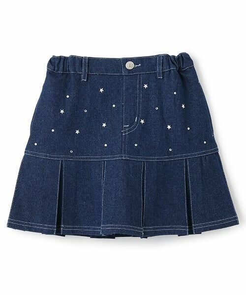 mezzo piano / メゾピアノ ショート・ハーフ・半端丈パンツ | 裏起毛　キラキラパーツ　スカパン | 詳細14