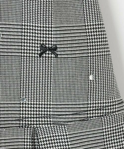 mezzo piano / メゾピアノ ショート・ハーフ・半端丈パンツ | 裏起毛　キラキラパーツ　スカパン | 詳細6