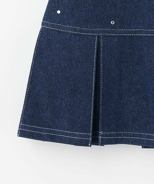 mezzo piano / メゾピアノ ショート・ハーフ・半端丈パンツ | 裏起毛　キラキラパーツ　スカパン | 詳細7