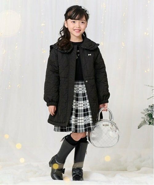 mezzo piano / メゾピアノ ミニ・ひざ丈スカート | チェックジャガード　ニットスカート | 詳細15