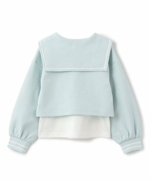 mezzo piano / メゾピアノ その他トップス | セーラー短丈プルオーバー＆長袖Tシャツセット | 詳細5