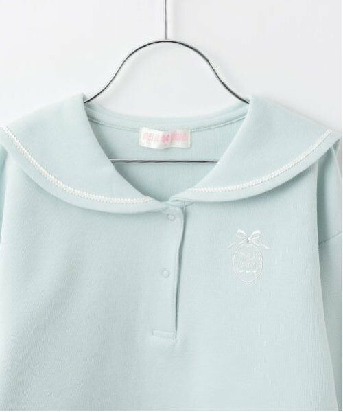 mezzo piano / メゾピアノ その他トップス | セーラー短丈プルオーバー＆長袖Tシャツセット | 詳細8