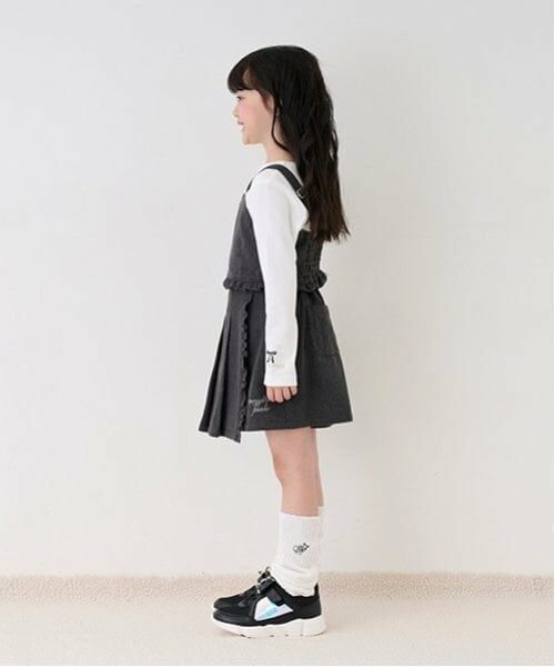 mezzo piano / メゾピアノ その他トップス | デニムビスチェ×長袖Tシャツセット | 詳細2