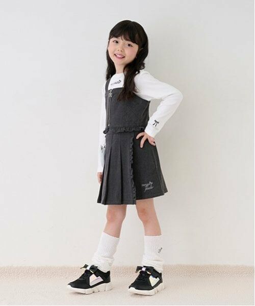 mezzo piano / メゾピアノ その他トップス | デニムビスチェ×長袖Tシャツセット | 詳細3