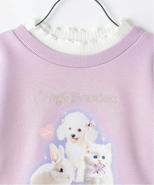 mezzo piano / メゾピアノ スウェット | どうぶつ転写　トレーナー | 詳細11