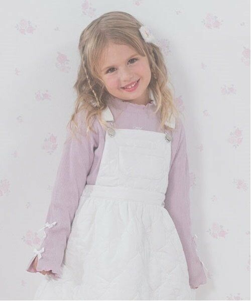 mezzo piano / メゾピアノ Tシャツ | 袖リボン　プチハイネック　長袖Tシャツ | 詳細8