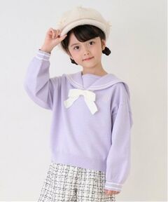 mezzo piano / メゾピアノ ニット・セーター | セーラー　ニットプルオーバー