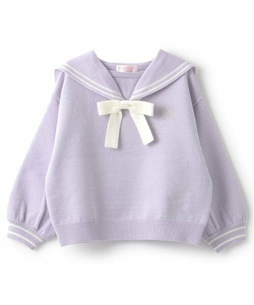 mezzo piano / メゾピアノ ニット・セーター | セーラー　ニットプルオーバー | 詳細16