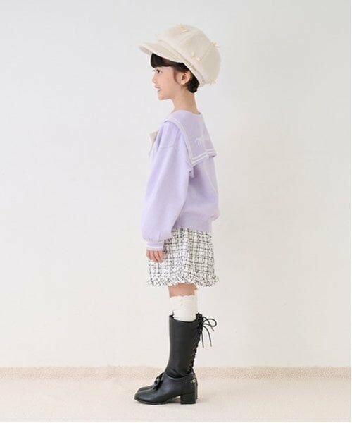 mezzo piano / メゾピアノ ニット・セーター | セーラー　ニットプルオーバー | 詳細2