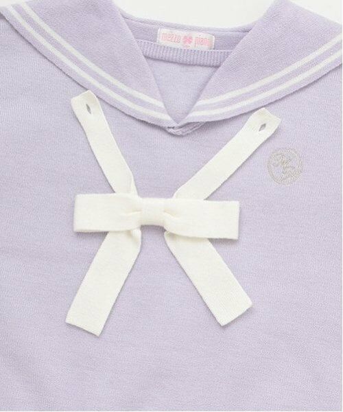 mezzo piano / メゾピアノ ニット・セーター | セーラー　ニットプルオーバー | 詳細7