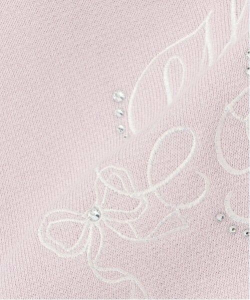 mezzo piano / メゾピアノ スウェット | 袖チュールフリル　トレーナー | 詳細9