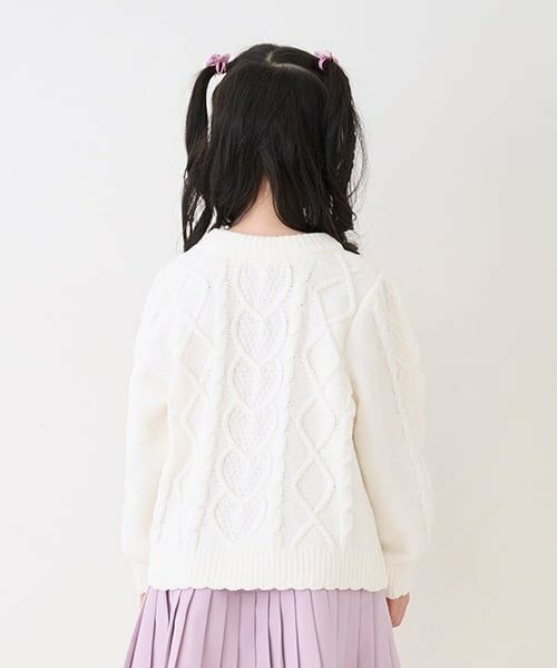 mezzo piano / メゾピアノ ニット・セーター | カラフルポンポン　モールニットプルオーバー | 詳細10