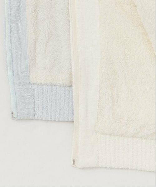 mezzo piano / メゾピアノ パーカー | モールニット　裏ボア　ジップパーカ | 詳細13