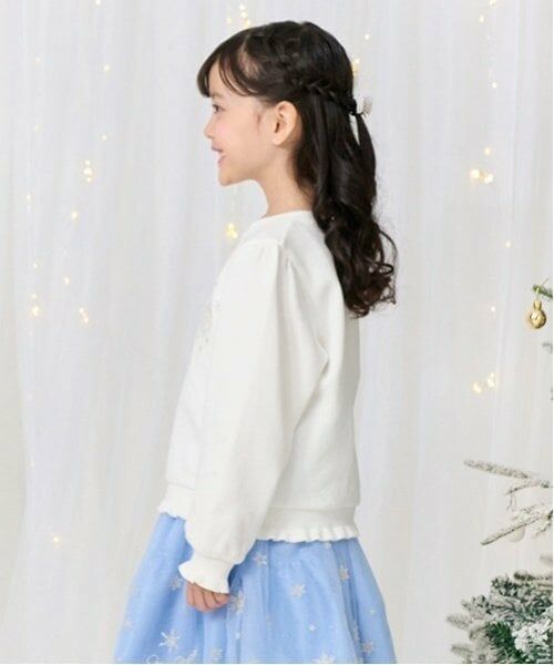 mezzo piano / メゾピアノ スウェット | スノー刺繍　トレーナー | 詳細11