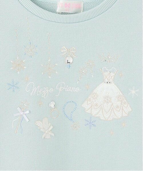 mezzo piano / メゾピアノ スウェット | スノー刺繍　トレーナー | 詳細3