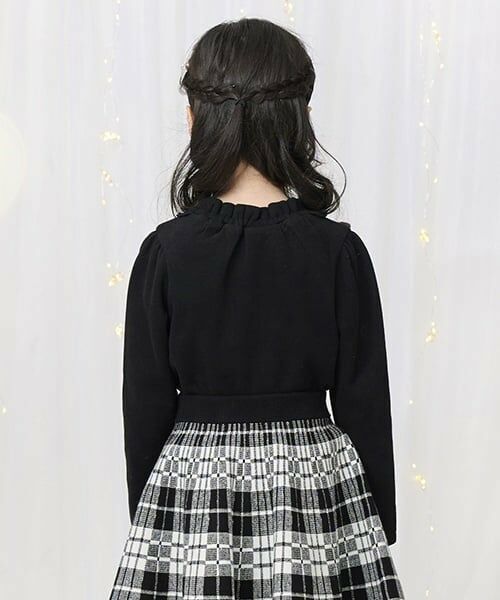 mezzo piano / メゾピアノ Tシャツ | ネックレス刺繍　プチハイネックTシャツ | 詳細19