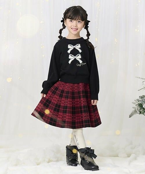 mezzo piano / メゾピアノ ニット・セーター | リボン　ニットプルオーバー | 詳細12