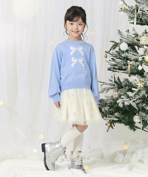 mezzo piano / メゾピアノ ニット・セーター | リボン　ニットプルオーバー | 詳細15